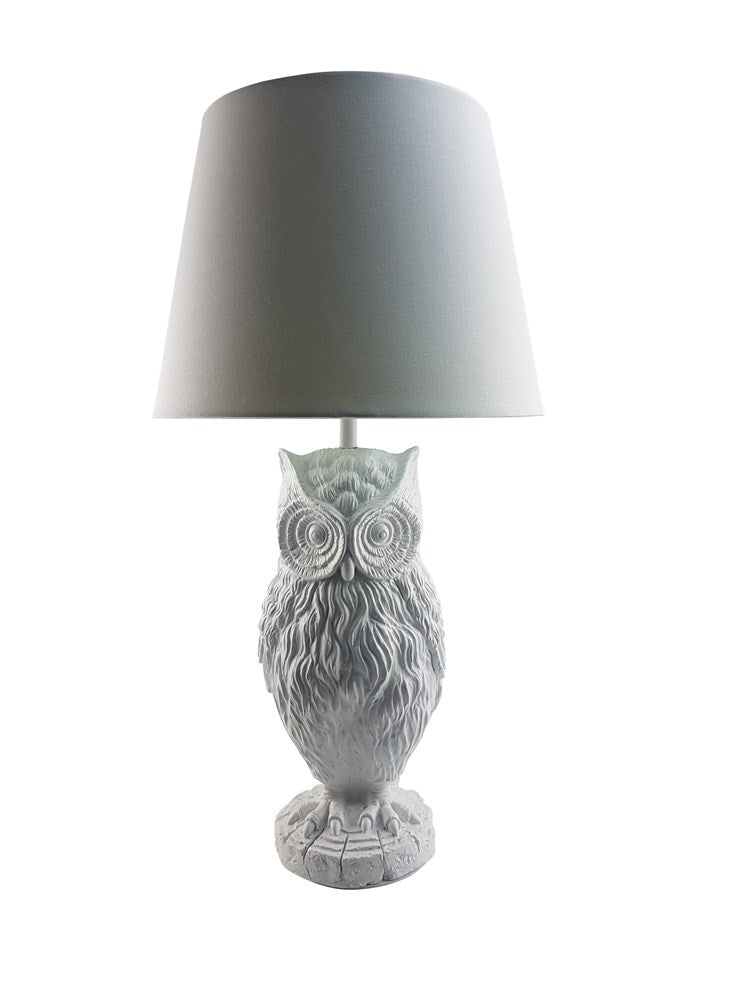 Owl Table lamp White